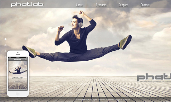 <span>Phatlab 網站設計</span><i>→</i>